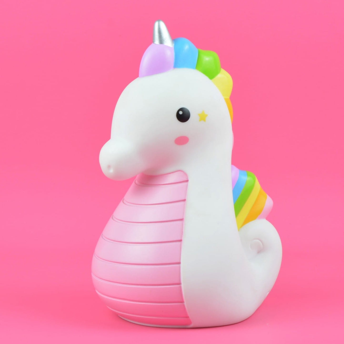 Dhink | Medium Colour Changing LED Night Light – Rainbow Seahorse