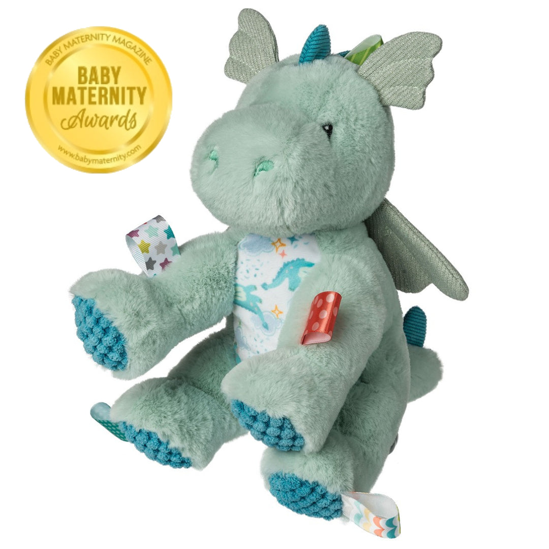 Taggies Drax Dragon Soft Toy – 11"