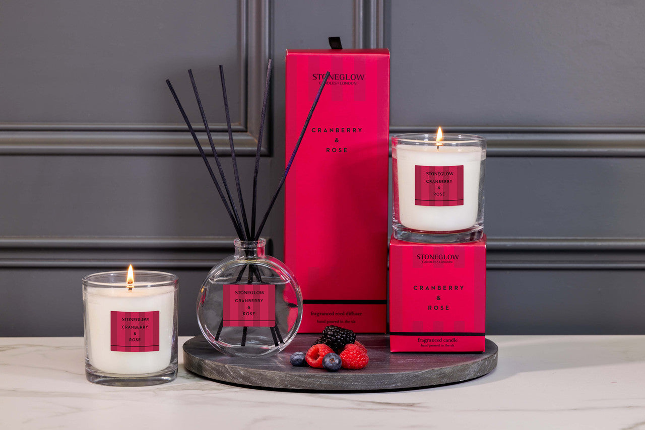 Modern Classics - Cranberry & Rose - Scented Reed Diffuser 120ml