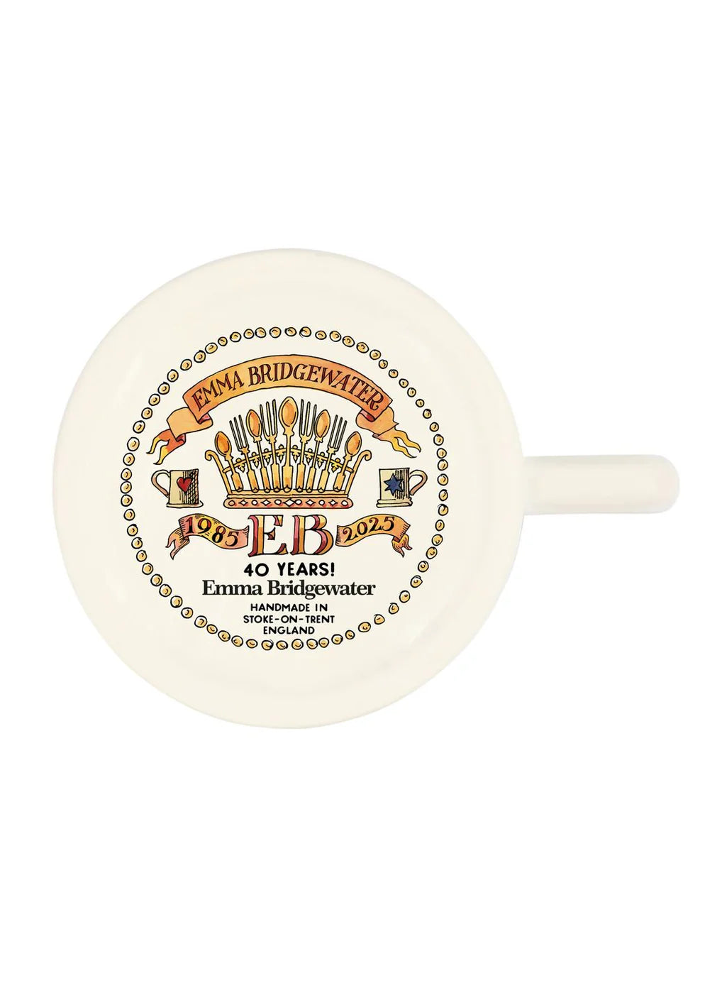 40 Years 1985-2025 1/2 Pint Mug