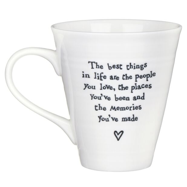 The Best Things in Life Porcelain Mug