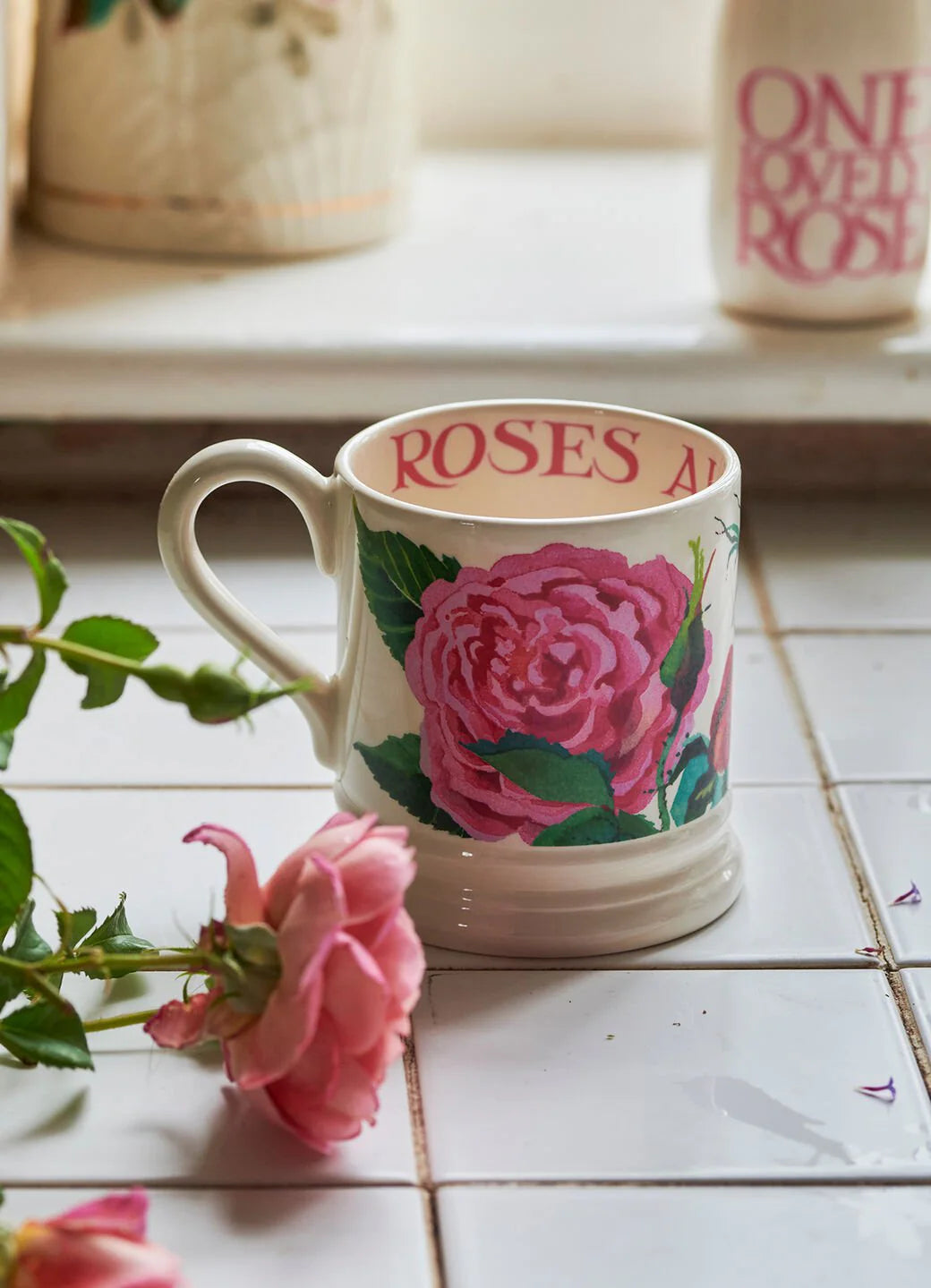 Emma's Rose 1/2 Pint Mug