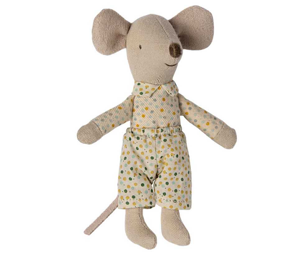 Maileg -Little brother mouse in matchbox