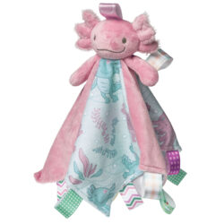 Taggies Lizzy Axolotl Character Blanket – 13×13″
