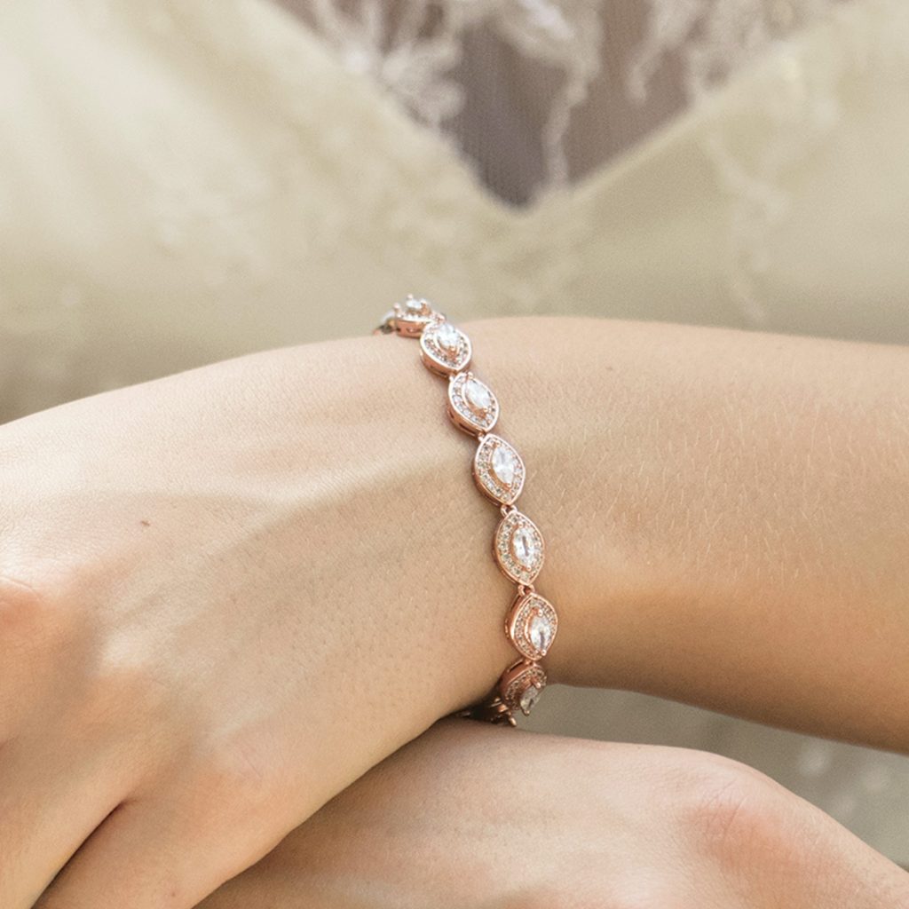 Promise Crystal Marquise Bracelet