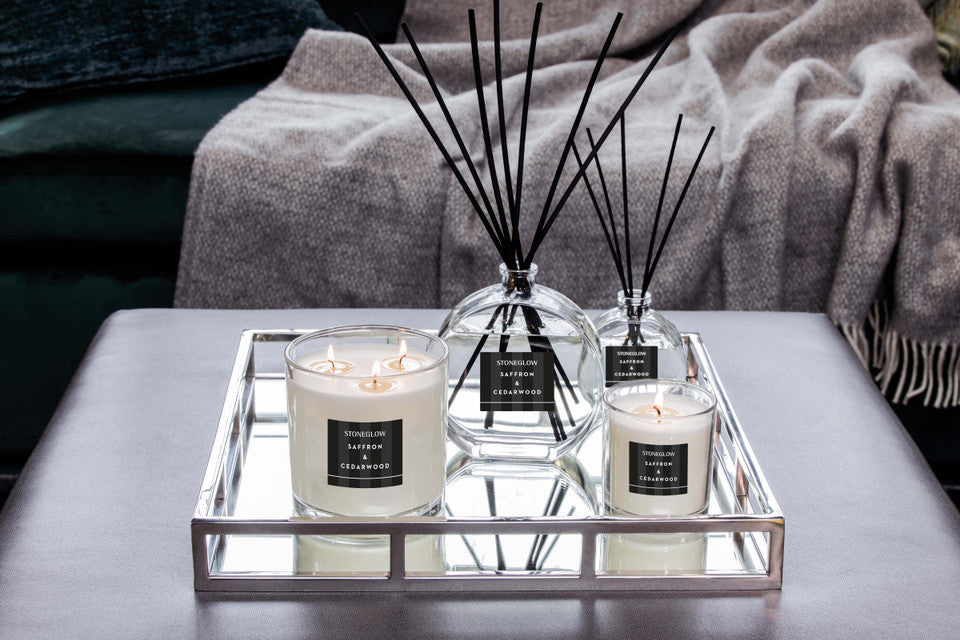 Modern Classics - Saffron & Cedarwood - Scented Reed Diffuser 120ml