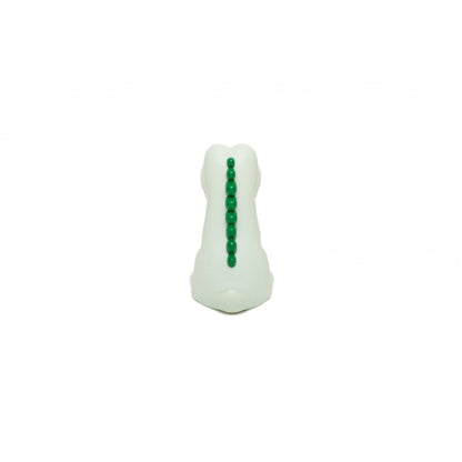 Dhink | Mini Colour Changing LED Night Light – Green Dinosaur with Dark Green Mane