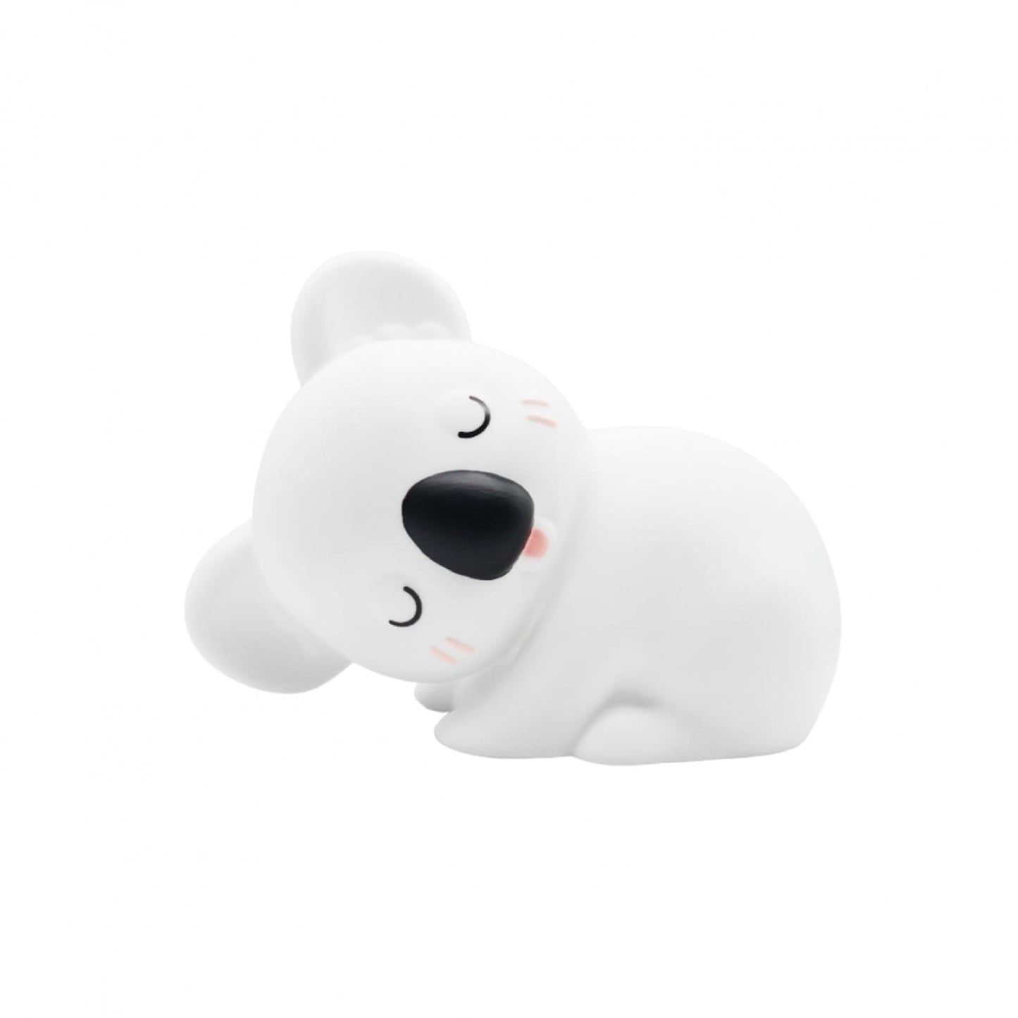 Dhink | Medium Colour Changing LED Night Light – White Sleeping Koala