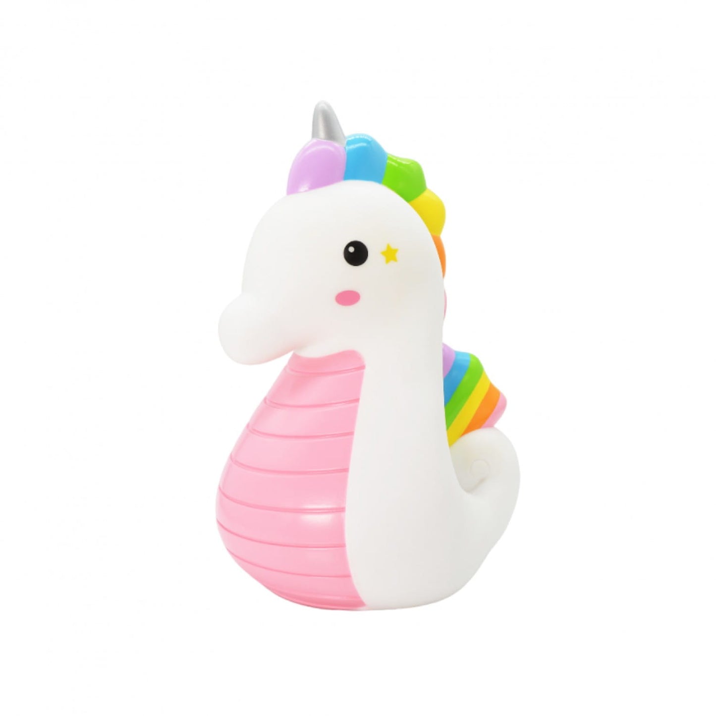 Dhink | Medium Colour Changing LED Night Light – Rainbow Seahorse