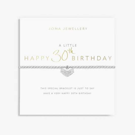A Little 'Happy 30th Birthday' Bracelet