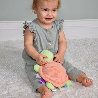 Taggies Tippy Turtle Soft Toy – 9"