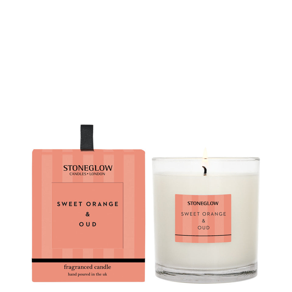 Modern Classics - Sweet Orange & Oud - Scented Candle - Boxed Tumbler