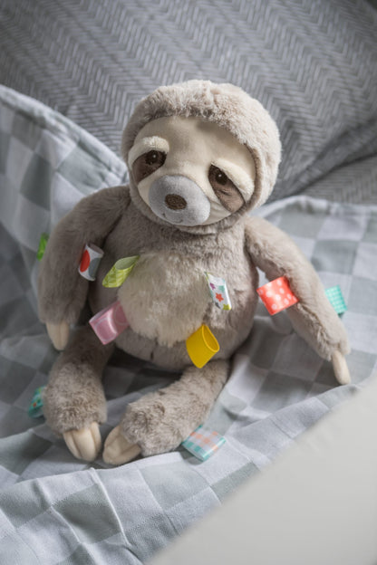 Taggies Molasses Sloth Soft Toy – 12″
