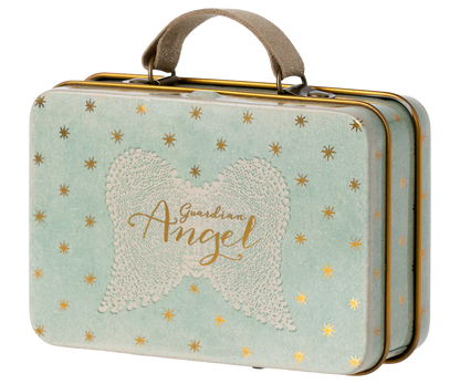 Maileg -Angel mouse in suitcase, Little sister