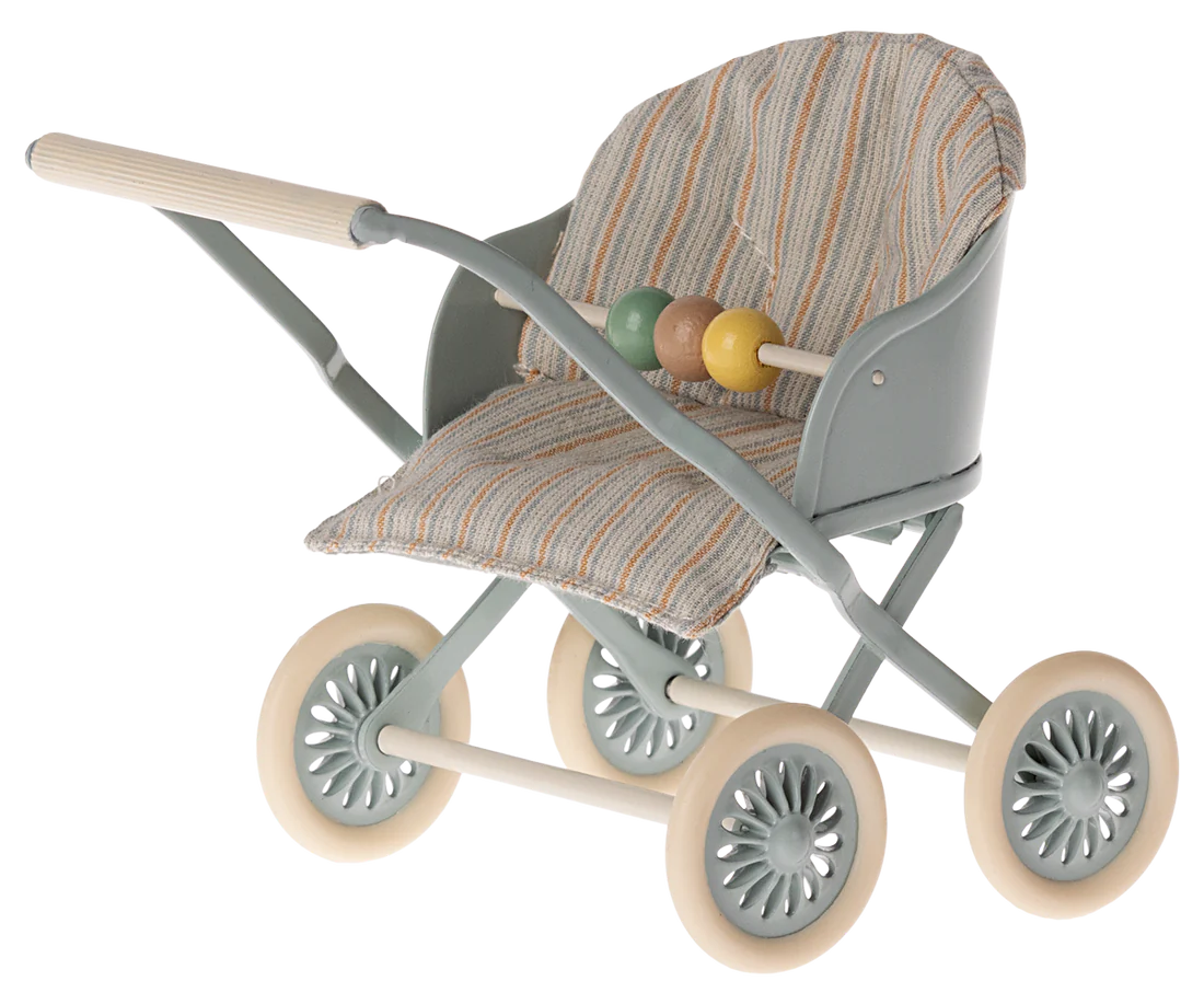 Stroller, Baby mouse - Blue
