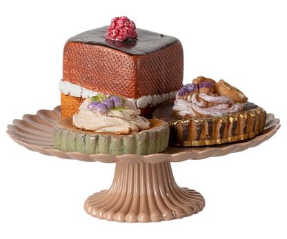 Maileg - Cakes and cakestand, Mini