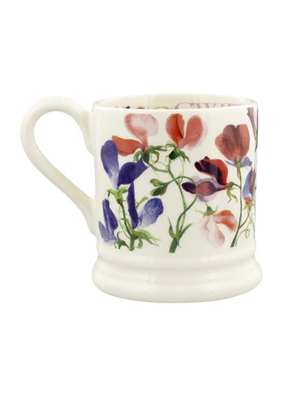 Sweet Pea Multi 1/2 Pint Mug