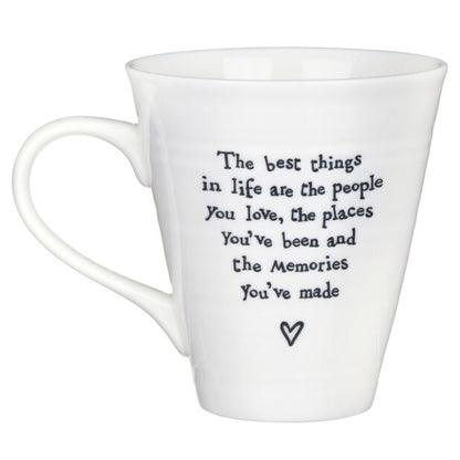 The Best Things in Life Porcelain Mug
