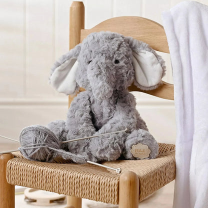 Softies Cuddly Toy - Sitting Elephant - Ethel