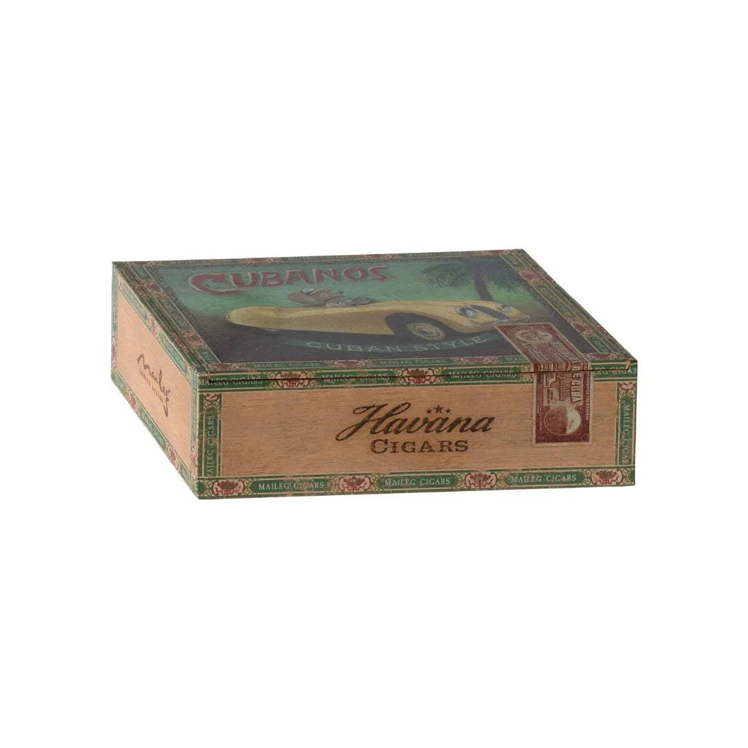 Maileg Grandma and Grandpa Mouse in Cigar Box – Play Set
