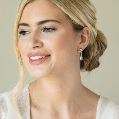 Harrogate Crystal Classic Drop Earrings