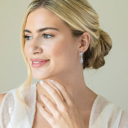 Harrogate Crystal Classic Drop Earrings