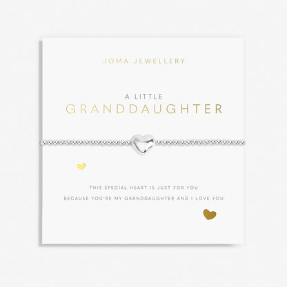 A Little 'Granddaughter' Bracelet in Silver Plating