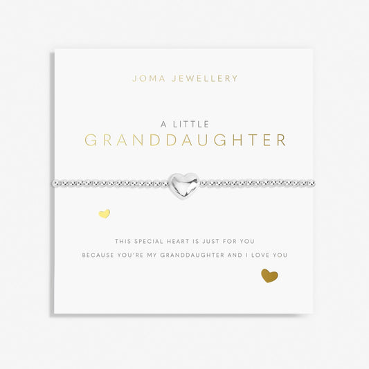 A Little 'Granddaughter' Bracelet in Silver Plating