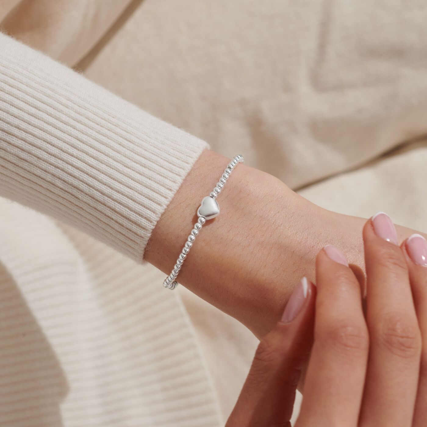 A Little 'Granddaughter' Bracelet in Silver Plating