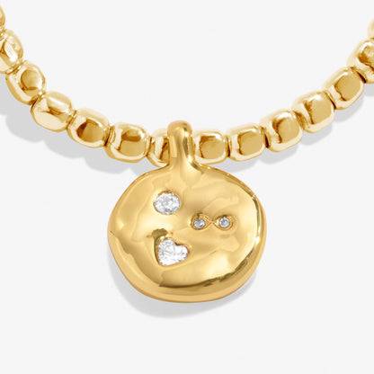 Dolce Vita 'Lucky To Have A Mum Like You' Bracelet In Gold Plating