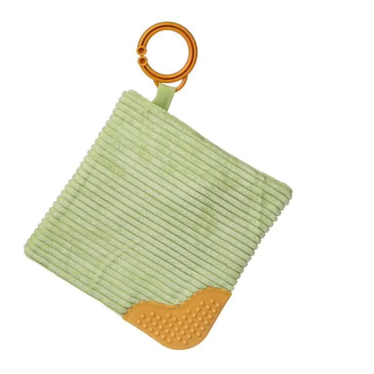 Hetty Highland Cow Crinkle Teether – 6×6″