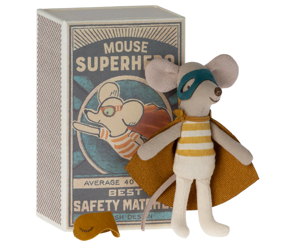 Super hero mouse, Little brother in matchbox