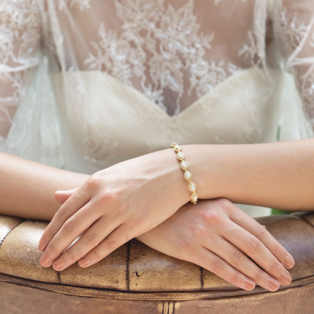 Promise Crystal Marquise Bracelet