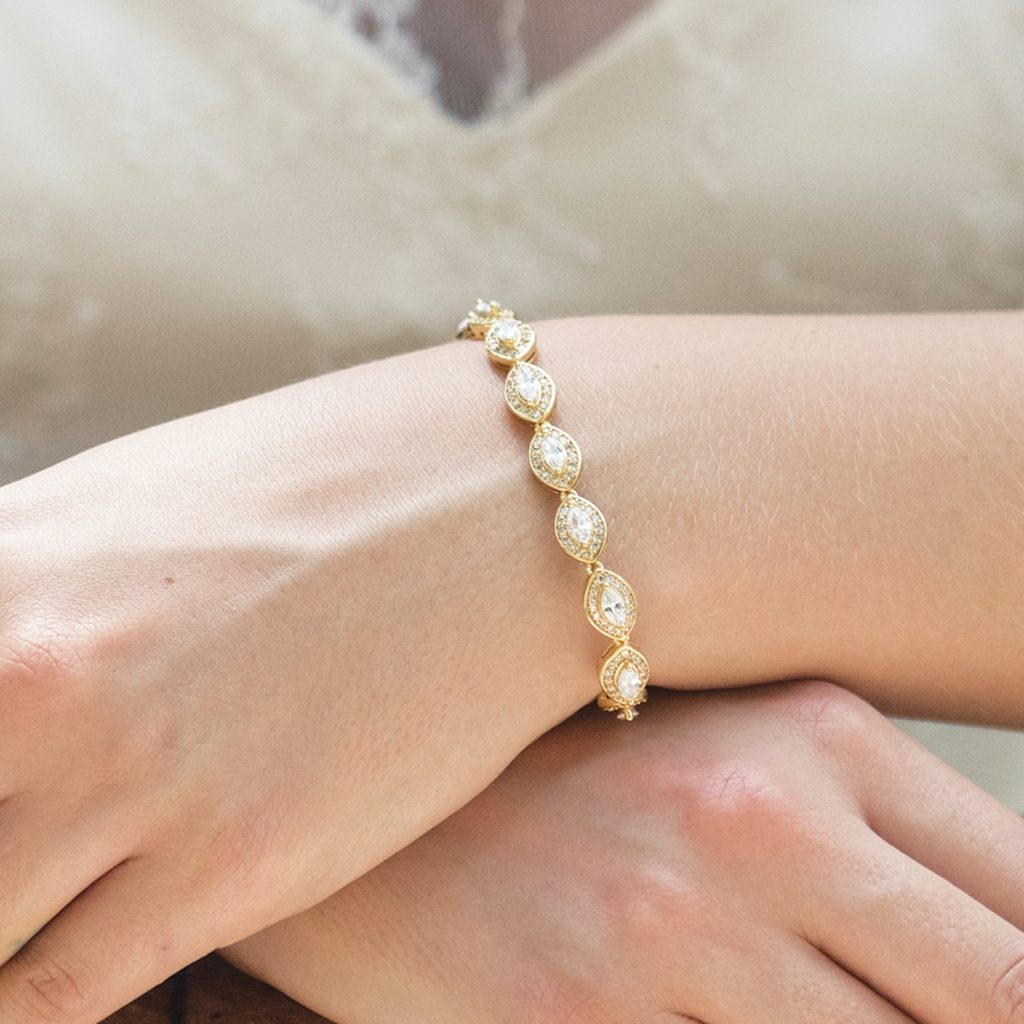 Promise Crystal Marquise Bracelet
