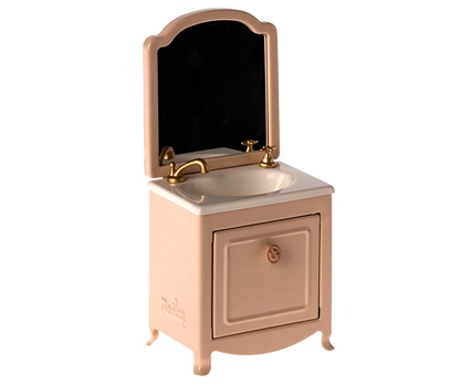 Maileg - Sink dresser, Mouse - Powder
