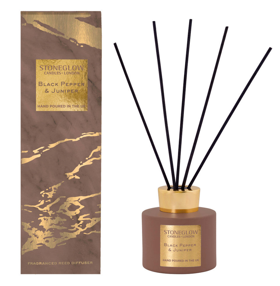Black Pepper & Juniper - Scented Reed Diffuser 120ml