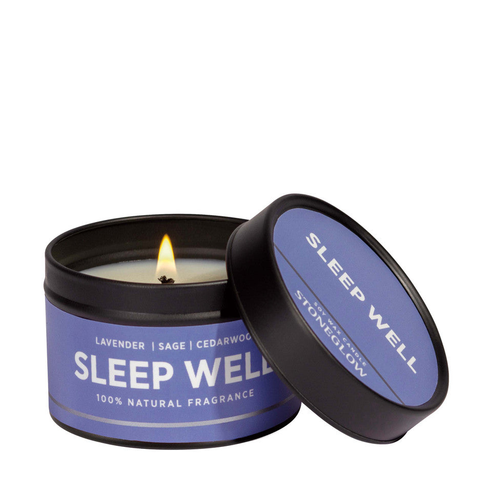 Wellbeing - Sleep Well -Soy Wax Candle Tin