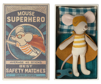 Super hero mouse, Little brother in matchbox