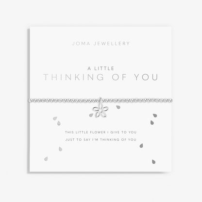 A Little 'Thinking Of You' Flower Bracelet