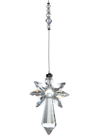 Large Crystal Guardian Angel Aurora Borealis
